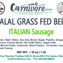Load image into Gallery viewer, Handmade Halal Sausage (1 lbs)