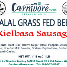 Load image into Gallery viewer, Handmade Halal Sausage (1 lbs)