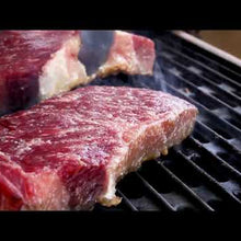 Load and play video in Gallery viewer, Halal Grass Fed New York Strip Steaks