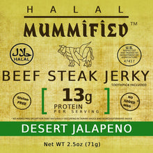 Load image into Gallery viewer, Beef Steak Jerky - Desert Jalapeno 2.5 oz