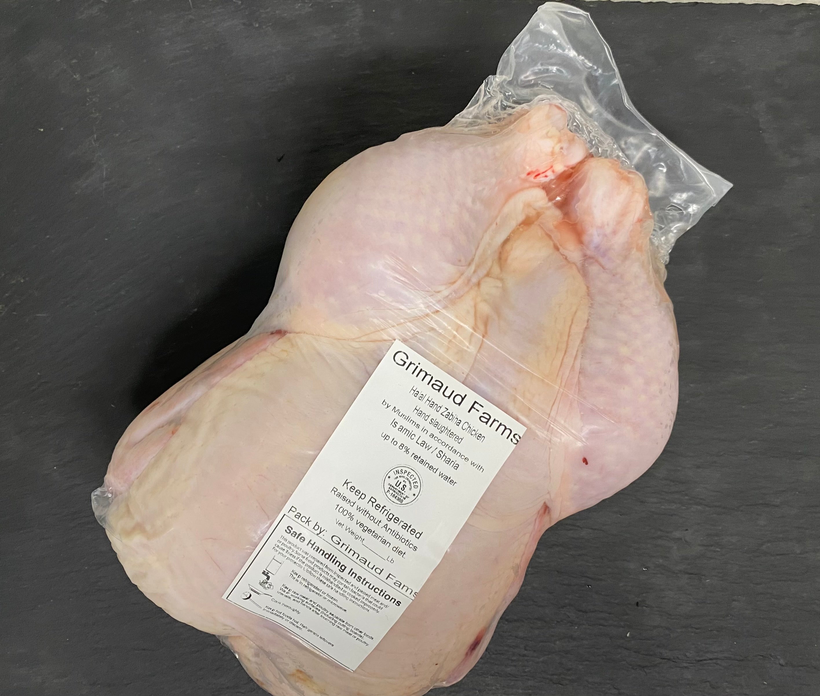 Halal Whole Chicken (3-3.5lbs) - Emir Halal Foods - Order Online Halal  Delicatessen and Meat products