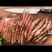 Load and play video in Gallery viewer, Halal Angus Beef Flank Steak (~ 1lb-1.25lb )
