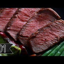 Load and play video in Gallery viewer, Halal Grass Fed Beef Filet Mignon Steak (~ 10-12oz)
