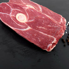 Load image into Gallery viewer, Halal, Bone-In Lamb Leg Steak (~14-16oz)
