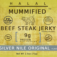 Load image into Gallery viewer, Beef Steak Jerky - Original Silver Nile 2.5 oz
